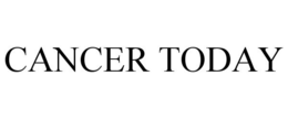 CANCER TODAY trademark