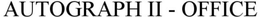 AUTOGRAPH II - OFFICE trademark