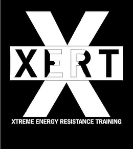 X XERT XTREME ENERGY RESISTANCE TRAINING trademark