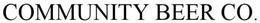 COMMUNITY BEER CO. trademark
