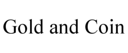 GOLD AND COIN trademark