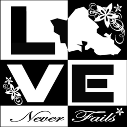 LOVE NEVER FAILS trademark