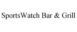 SPORTSWATCH BAR & GRILL trademark