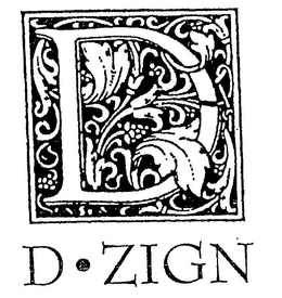 D D · ZIGN trademark