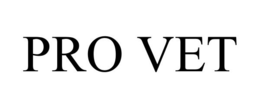 PRO VET trademark