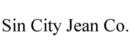 SIN CITY JEAN CO. trademark