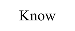 KNOW trademark