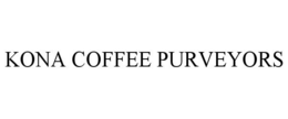 KONA COFFEE PURVEYORS trademark