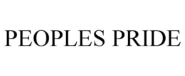 PEOPLES PRIDE trademark