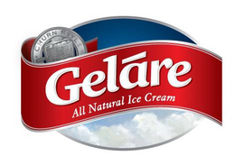 CHURN STYLE GELÁRE ALL NATURAL ICE CREAM trademark
