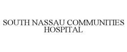 SOUTH NASSAU COMMUNITIES HOSPITAL trademark