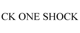 CK ONE SHOCK trademark
