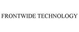 FRONTWIDE TECHNOLOGY trademark