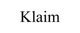 KLAIM trademark