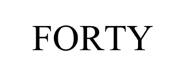 FORTY trademark