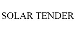 SOLAR TENDER trademark