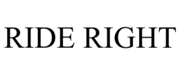 RIDE RIGHT trademark