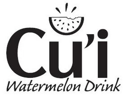 CU'I WATERMELON DRINK trademark