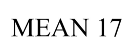 MEAN 17 trademark