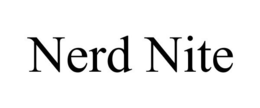 NERD NITE trademark