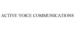 ACTIVE VOICE COMMUNICATIONS trademark