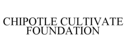 CHIPOTLE CULTIVATE FOUNDATION trademark