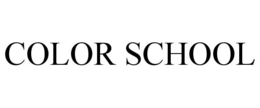 COLOR SCHOOL trademark