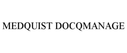 MEDQUIST DOCQMANAGE trademark