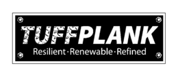 TUFFPLANK RESILIENT · RENEWABLE · REFINED trademark