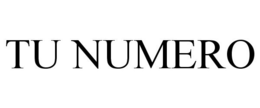 TU NUMERO trademark