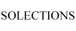 SOLECTIONS trademark