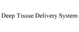 DEEP TISSUE DELIVERY SYSTEM trademark