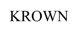 KROWN trademark