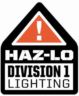 HAZ-LO DIVISION 1 LIGHTING trademark