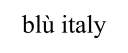 BLÙ ITALY trademark