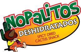 NOPALITOS DESHIDRATADOS SPICY RED CACTUS SNACK trademark
