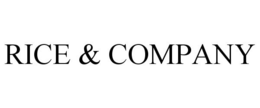 RICE & COMPANY trademark