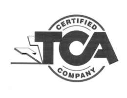 TCA CERTIFIED COMPANY trademark