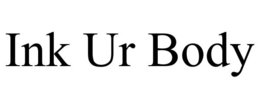 INK UR BODY trademark