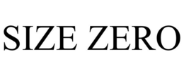 SIZE ZERO trademark