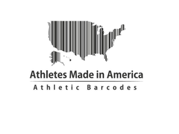 ATHLETES MADE IN AMERICA ATHLETIC BARCODES trademark