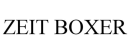 ZEIT BOXER trademark