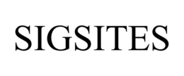 SIGSITES trademark