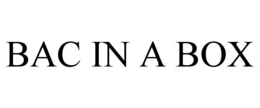 BAC IN A BOX trademark