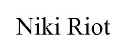 NIKI RIOT trademark