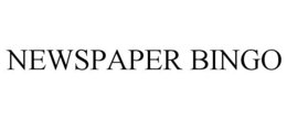 NEWSPAPER BINGO trademark