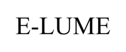 E-LUME trademark