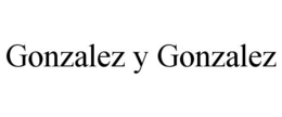 GONZALEZ Y GONZALEZ trademark