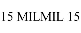 15 MILMIL 15 trademark
