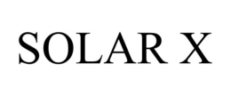 SOLAR X trademark